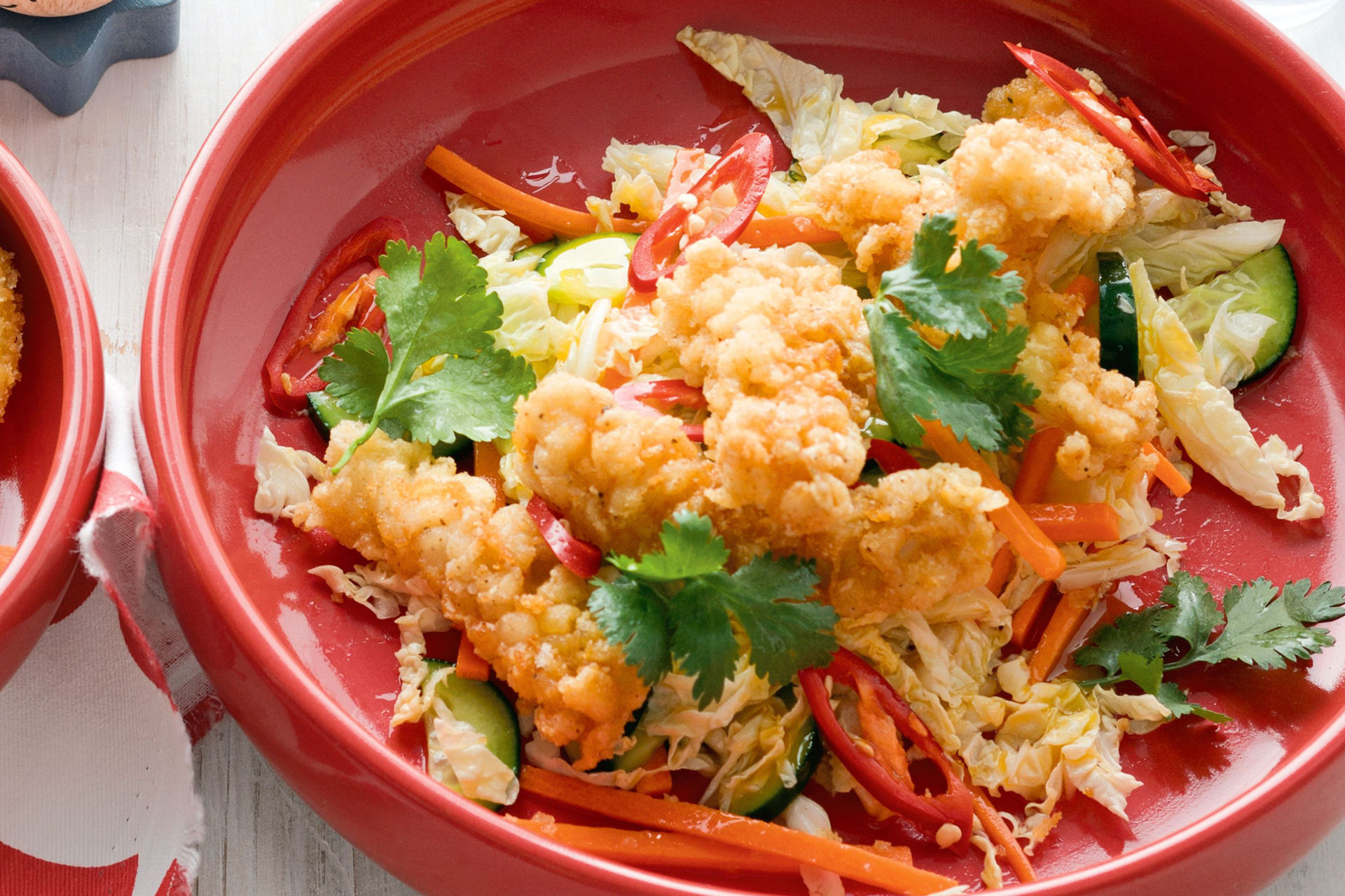 Image of recipe: Calamari and Salad